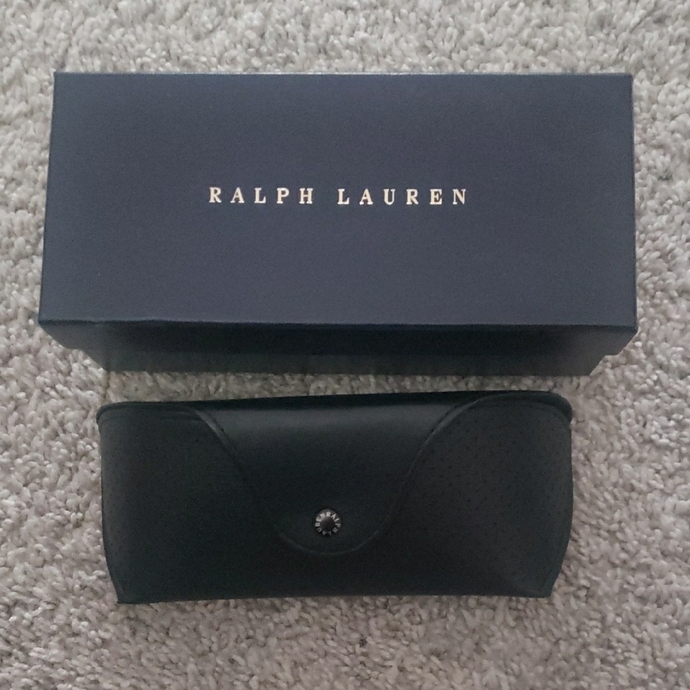 Ralph Lauren Black Glasses Case